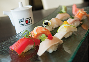 Sushi at Cafe Icon