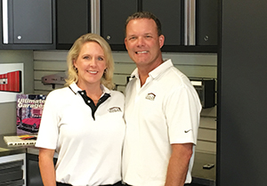 Jennifer and Jason Johnson, owners of Garage Innovations