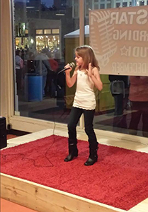 Olivia Singing