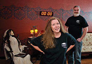 Michelle & Dan Collier, Owners of Clue Quest Escape Rooms