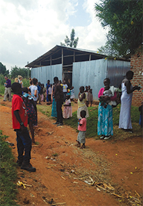Local church in Uganda