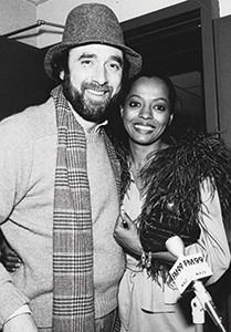 Scotty Brink with Diana Ross