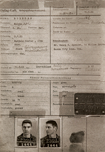 2nd Lt. Melvin Spencer's POW Papers