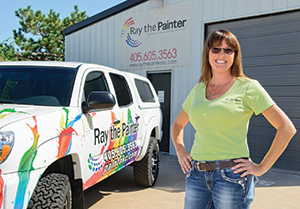 Amy Wewers, owner of Ray the Painter