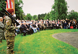 Remembrance Ceremony in Normandy