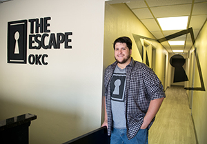 Jonathan Cox, Creative Director of Escape OKC