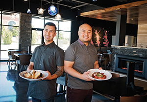Truong Le and Nam Nguyen, owners of Covell Park