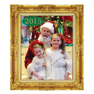 Santa with the Rotary Club of Northwest OKC