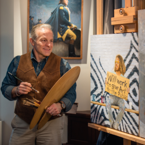 Portrait of a Painter: Mike Wimmer