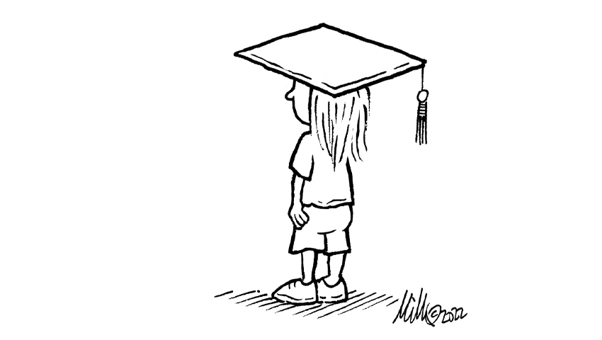 graduation cartoon